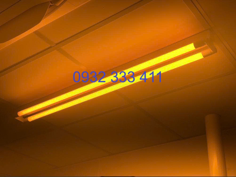 BÓNG LED TUBE MÀU VÀNG KHÔNG TIA UV TLPA-UV 20W