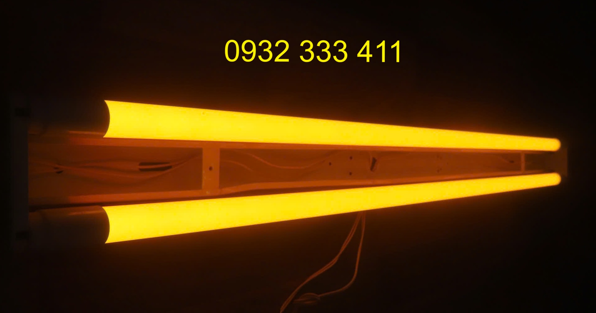 BÓNG LED TUBE MÀU VÀNG KHÔNG TIA UV TLSA-UV 20W