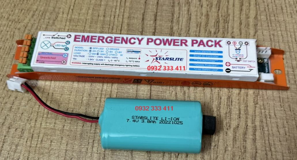 BỘ LƯU ĐIỆN LED TUBE STARSLITE SPP-LED 9W-18W