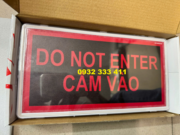 ĐÈN CẢNH BÁO CẤM VÀO STARSLITE IP65