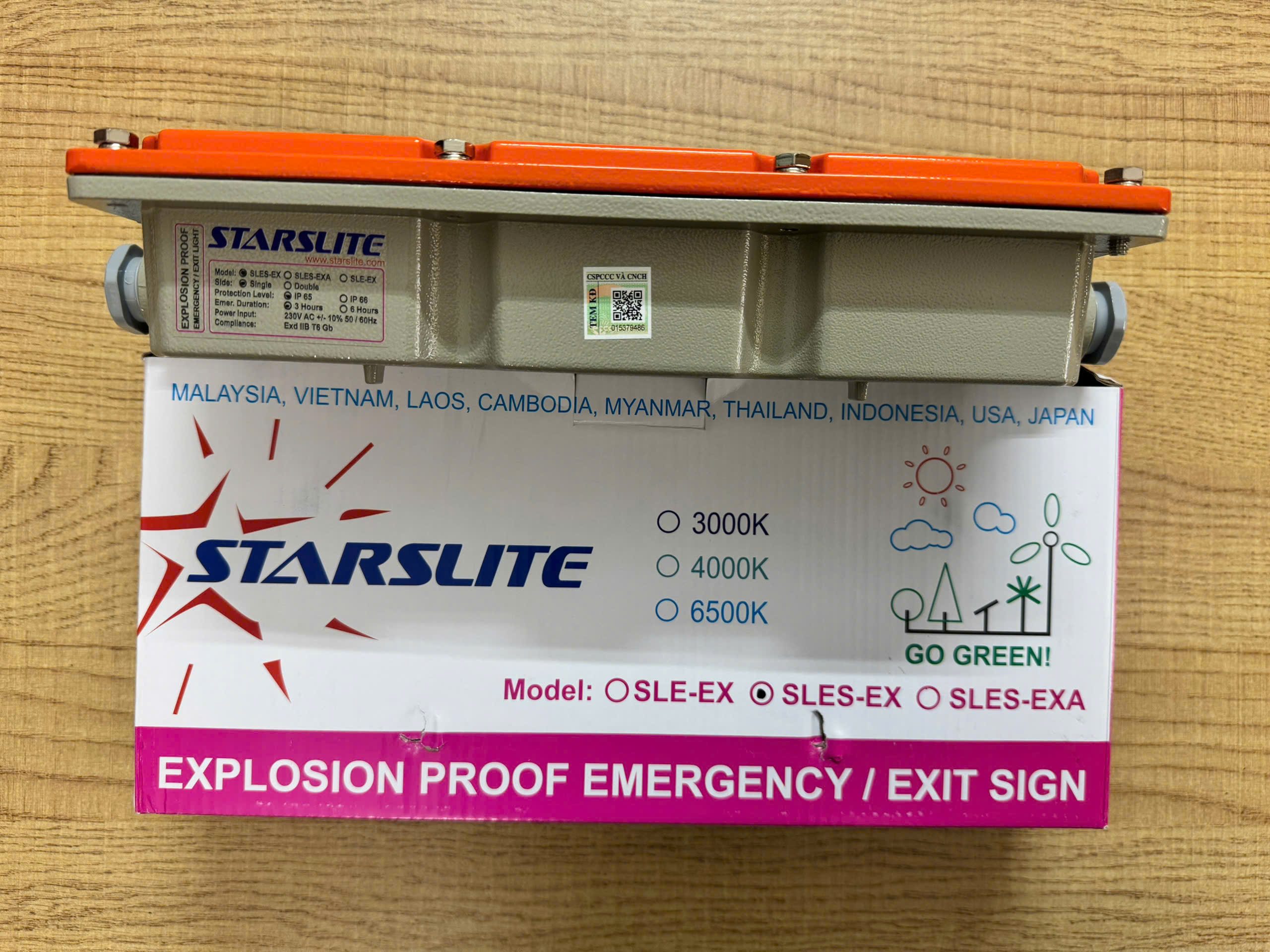 ĐÈN EXIT CHỐNG NỔ STARSLITE SLES-EX